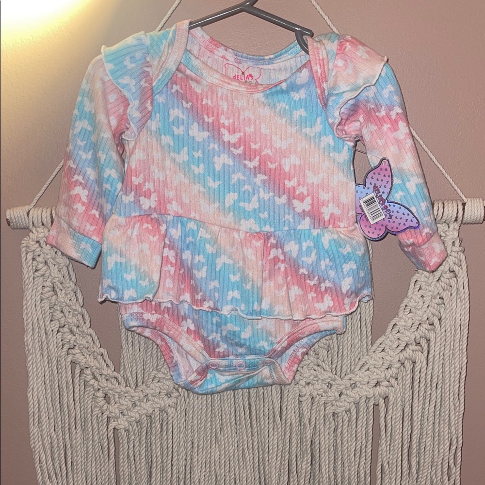 dELiA*s Pastel Long Sleeve Onesie